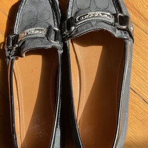 Coach gently used slip on shoe